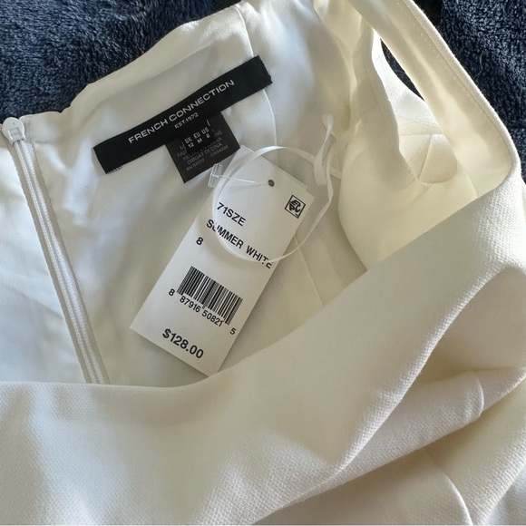 NWT French Connection Whisper Faux Mini Dress - Picture 7 of 9